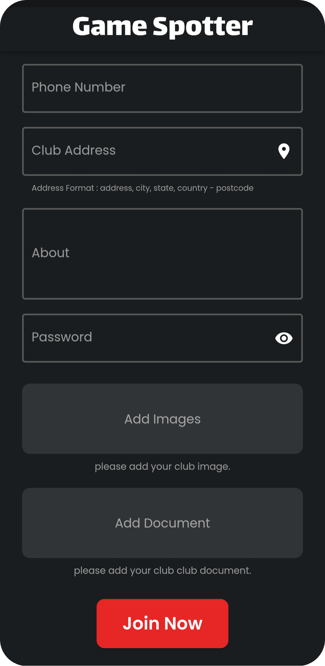 User Account